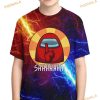 Among Us #shh 3D Shirt For Women Men Kids