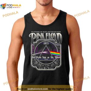 An Evening Of Sight And Sound With Pink Floyd 1973 Tour The Dark Side Of The Moon Shirt 3