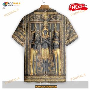 Ancient Egypt Pharaoh Tropical Summer Funny Hawaiian Shirt 2