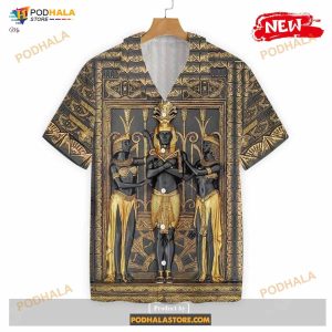 Ancient Egypt Pharaoh Tropical Summer Funny Hawaiian Shirt 3