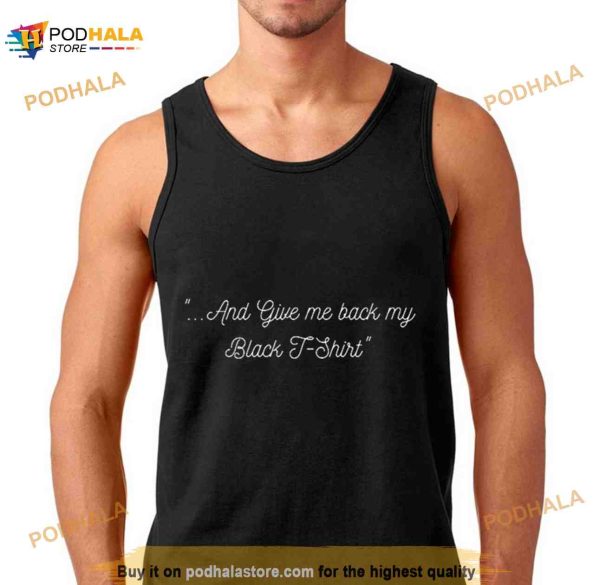 And Give Me Back My Black Ben Folds shirt