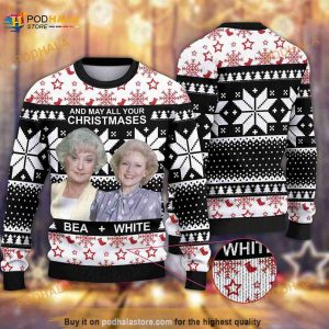 And My All Your Christmas Bea And White Christmas Ugly Christmas Sweater