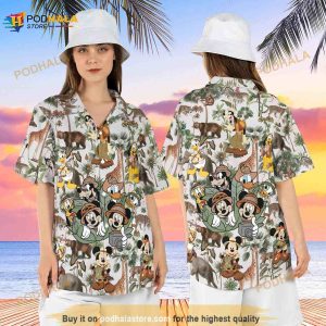 Animal Kingdom Safari Funny Hawaiian Shirt, Disneyland Safari Trip