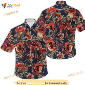 Animal Muppets Hawaiian Shirt, Animal Muppets Button Up Shirt