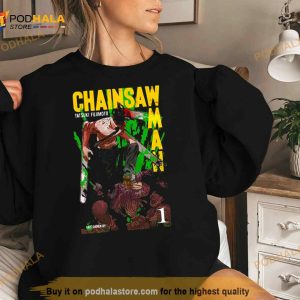 Anime Design Chainsaw Man Shirt