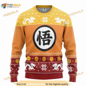 Anime Dragons Christmas 3D Funny Ugly Sweater