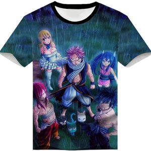 Anime Fairy Tail Printed 3D Anime Shirt