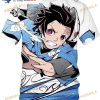 Anime Funny 3D Shirt Unisex Demon Slayer Tanjirou Adult Casual 3D Shirts