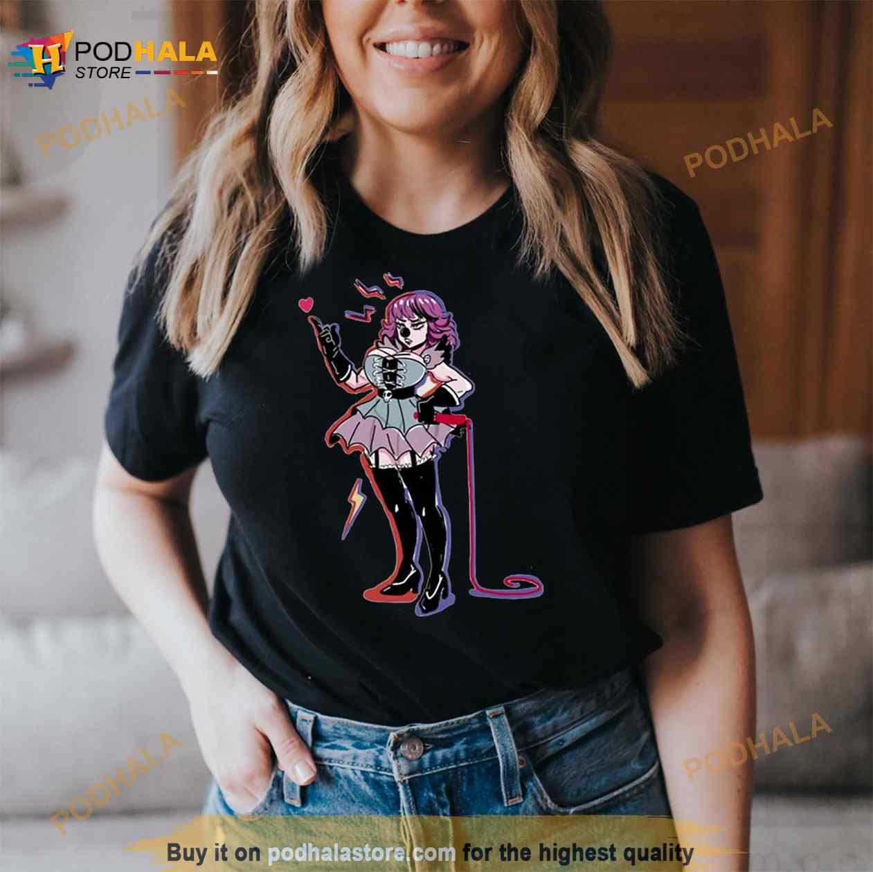 Anime Girl Geiru Toneido Ace Attorney Clown Girl Shirt - Podhalastore