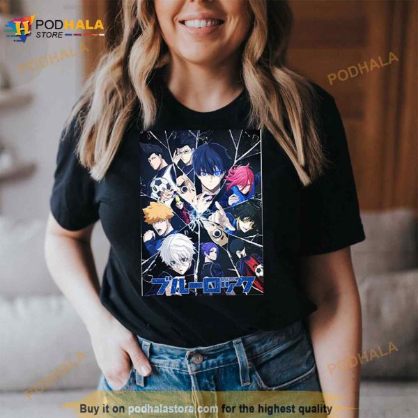 Anime Illustration Blue Lock Shirt
