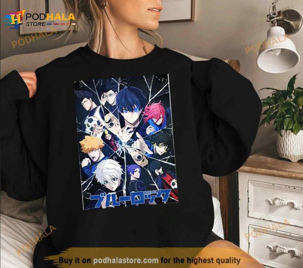 Anime Illustration Blue Lock Shirt