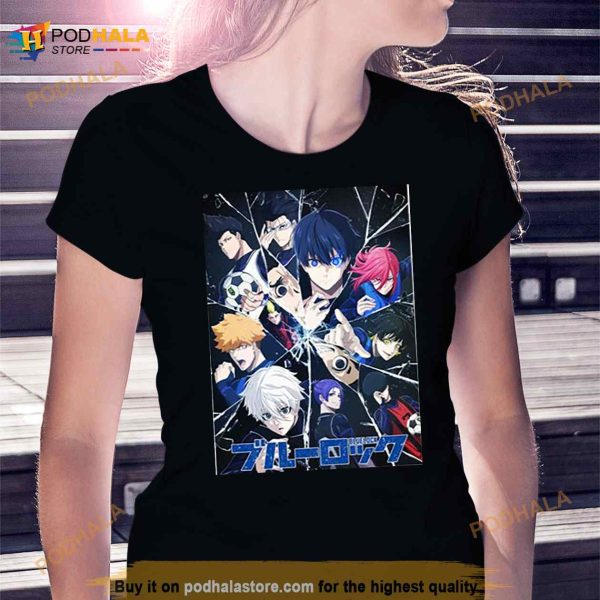 Anime Illustration Blue Lock Shirt