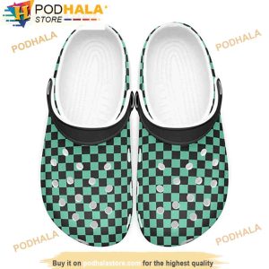 Anime Kamado Tanjiro Pattern Demon Slayer 3D Clog Slippers
