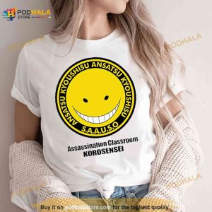 Anime Koro Sensei Assasination Classroom Round Design Shirt 3
