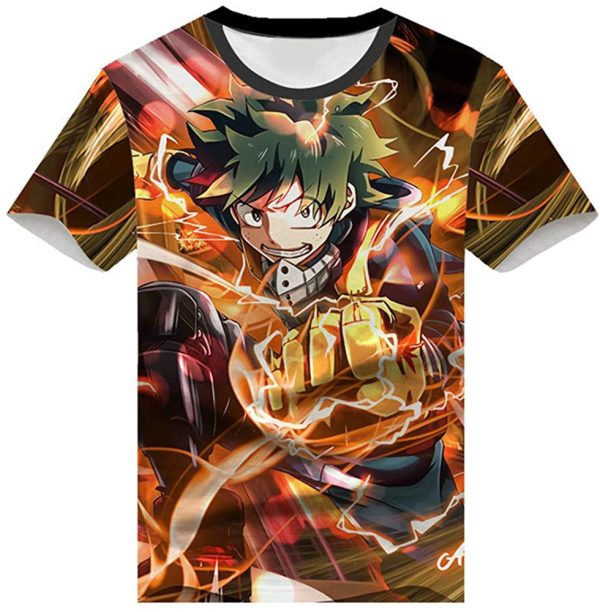 Anime My Hero Academia Cosplay 3D Anime Shirt