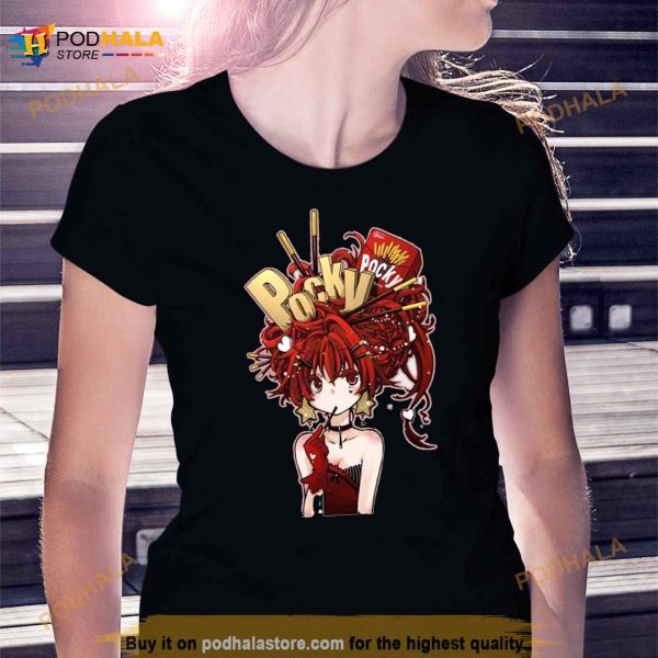 Anime Pocky Love Snack Graphic Shirt