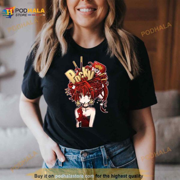 Anime Pocky Love Snack Graphic Shirt