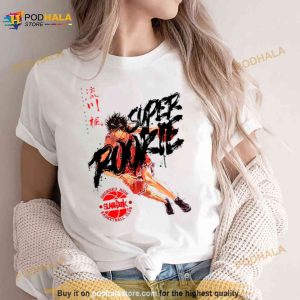 Anime Slam Dunk Rukawa Shirt 2