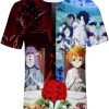 Anime The Promised Neverland 3D Anime Shirt Cosplay 3D Anime