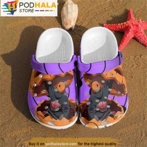 Anime Tobi Naruto 3D Clog Shoes, Funny Clog