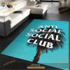 Anti Social Club Area Rugs Fashion Brand Rug Christmas Gift Us Decor