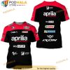 Aprilia Motorcycle 3D Shirt