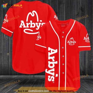 Arby's 3D Baseball Jersey