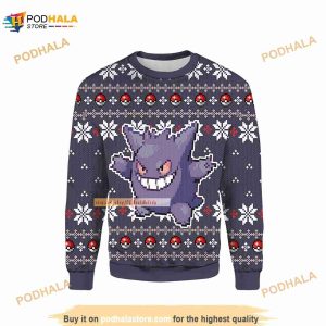 Arcanine Anime Christmas 3D Funny Ugly Sweater