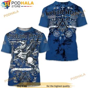 Archaic Affliction Men's 3D Shirt Base Premium Biker