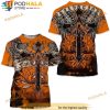 Archaic Affliction Men's 3D Shirt Winged Creature Wings Biker