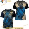 Archaic By Affliction Men's 3D Shirt Newman