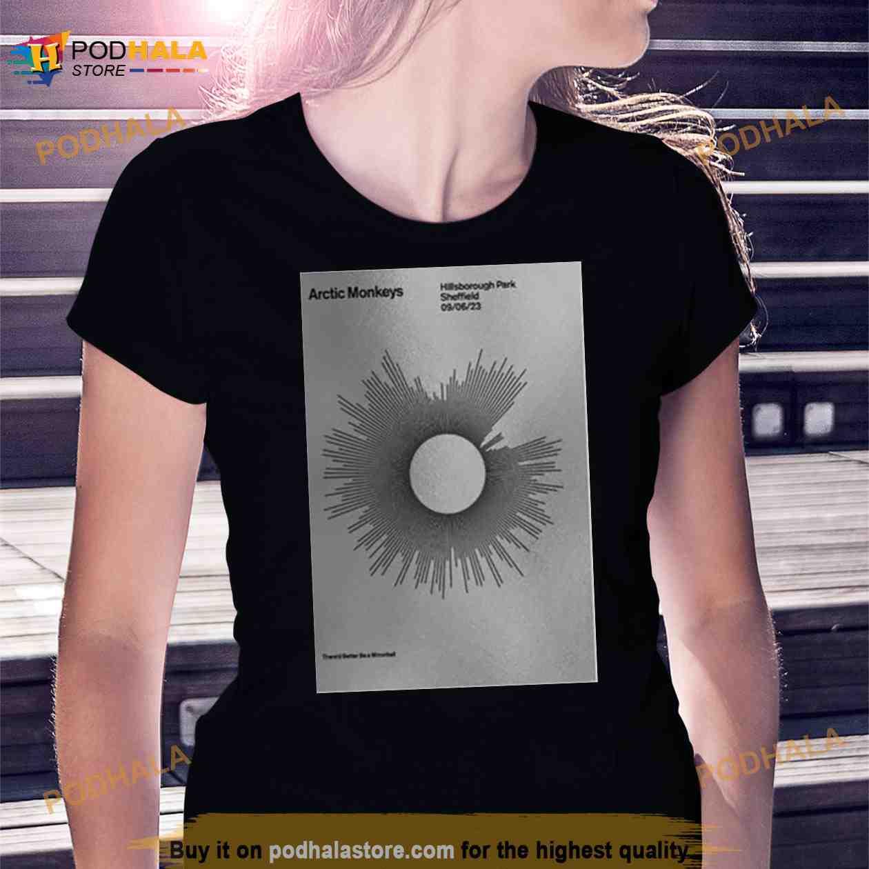Arctic Monkeys Sheffield Event 2023 Poster Shirt Arctic Monkeys Sheffield Event 2023 Poster Shirt