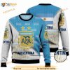 Argentina National Soccer Team, Qatar World Cup 2023 Champions Soccer Team 3D Funny Ugly Sweater
