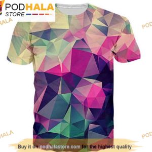 Argyle Diamond Blocks Unisex 3D Shirt