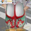 Ariel Princess The Little Mermaid Strips Clear Red Disney Graphic Cartoon Unisex 3D Crocs, Funny Crocs
