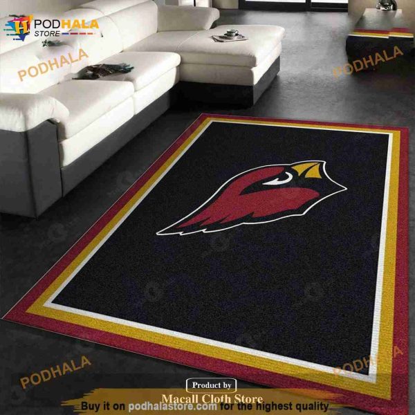 Arizona Cardinals Imperial Spirit Rug NFL Rug Carpet, Family Gift Us Decor Indoor Outdoor Rugs