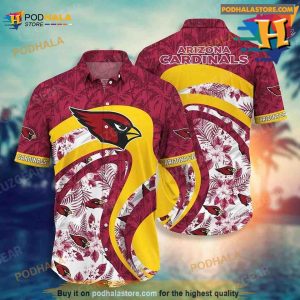 Arizona Cardinals NFL Hawaiian Shirt Tropical Patterns This Summer, Arizona Cardinals Gifts