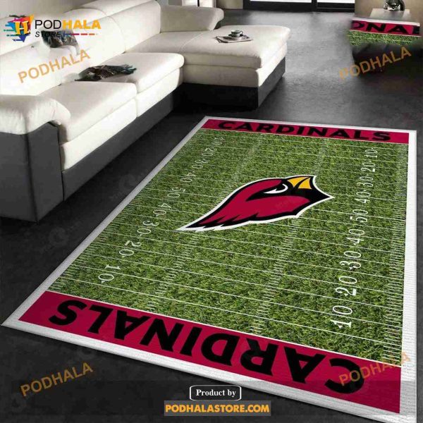 Arizona Cardinals NFL Rug Room Carpet Sport Area Floor Home Decor V6