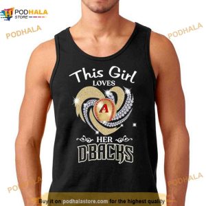 Arizona Diamondbacks 2023 This Girl Loves Her D Backs Diamond Shirt 3
