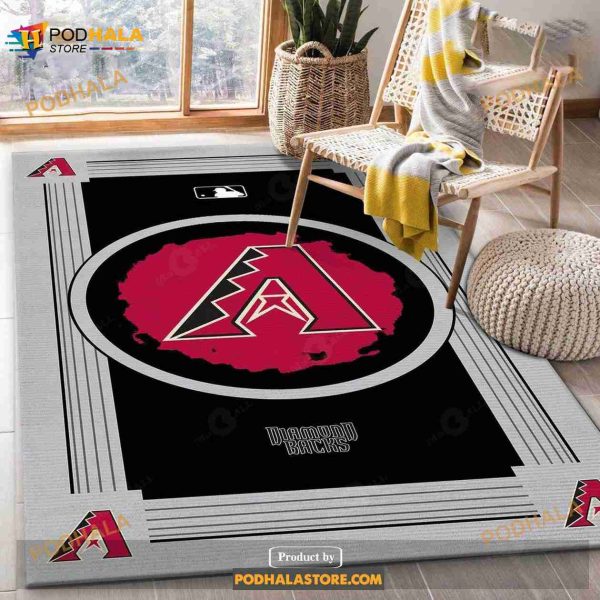 Arizona Diamondbacks Nba Logo Style Area Rugs Living Room Carpet Floor Decor The Us Decor