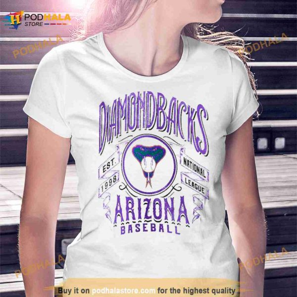 Arizona Diamondbacks Rucker Collection Distressed Rock T Shirt