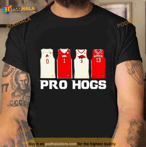 Arkansas Razorbacks Basketball Eric Musselman Pro Hogs Shirt