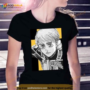 Armin Arlert Attack On Titan Animemangaaot Leonheart Shirt 2