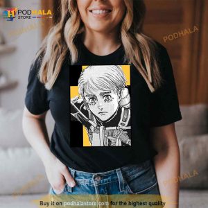 Armin Arlert Attack On Titan Animemangaaot Leonheart Shirt 3