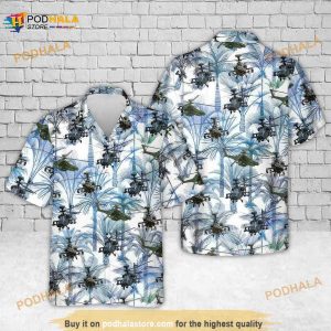 Army Boeing Ah-64 Apache Hawaiian Shirt, Army Shirt, 4th Of July Gift