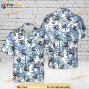 Army Md Helicopters Mh-6 Little Bird Hawaiian Shirt, 4th Of July Shirt,