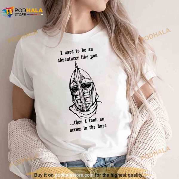 Arrow In The Knee The Elder Scrolls Shirt
