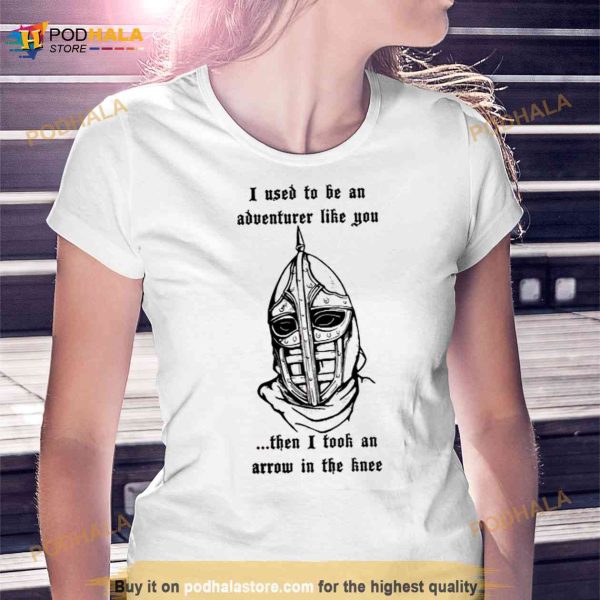 Arrow In The Knee The Elder Scrolls Shirt