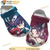 Art Demon Slayer Anime 3D Crocs, Funny Crocs