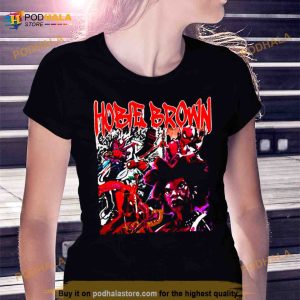 Art Vintage Hobie Brown Shirt 2